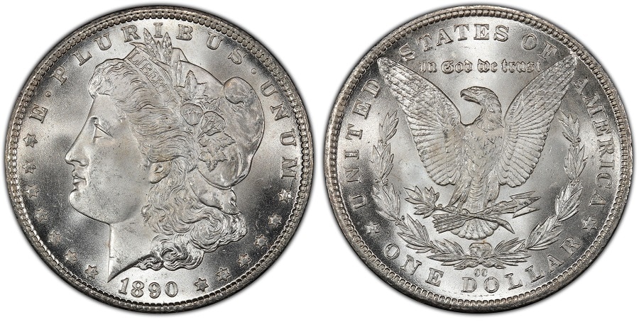 1890 Silver Dollar Value 
