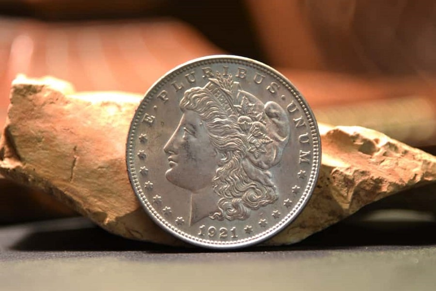 1921 Silver Dollar's Mintmark