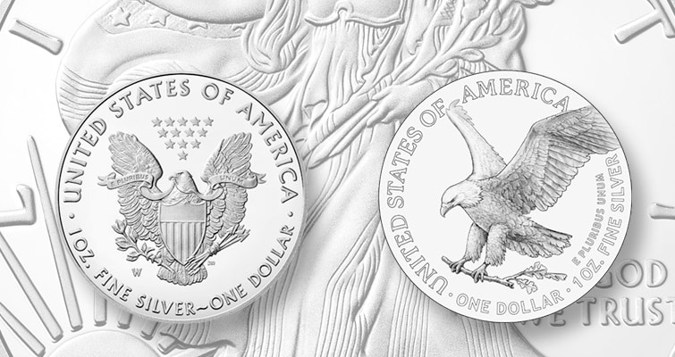 How is the American Silver Eagle designed