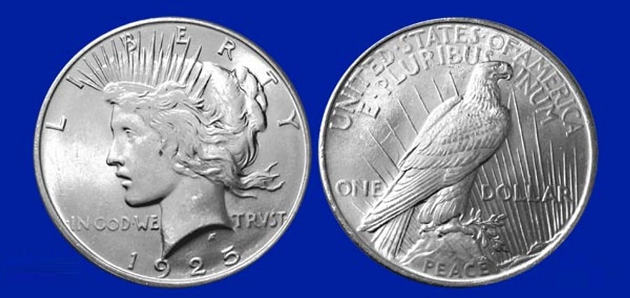 The Value Of A 1925 Silver Dollar