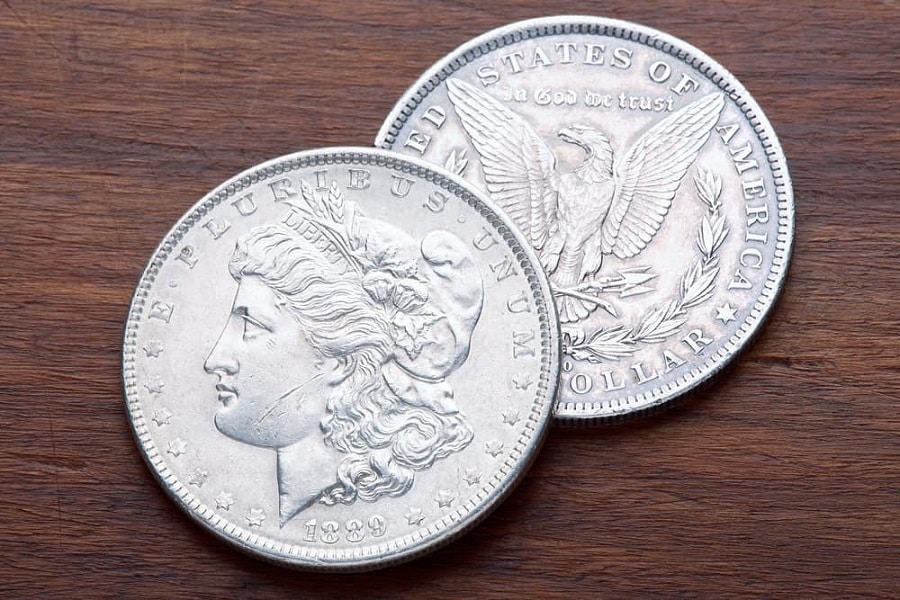 history of the 1889 Silver Dollar