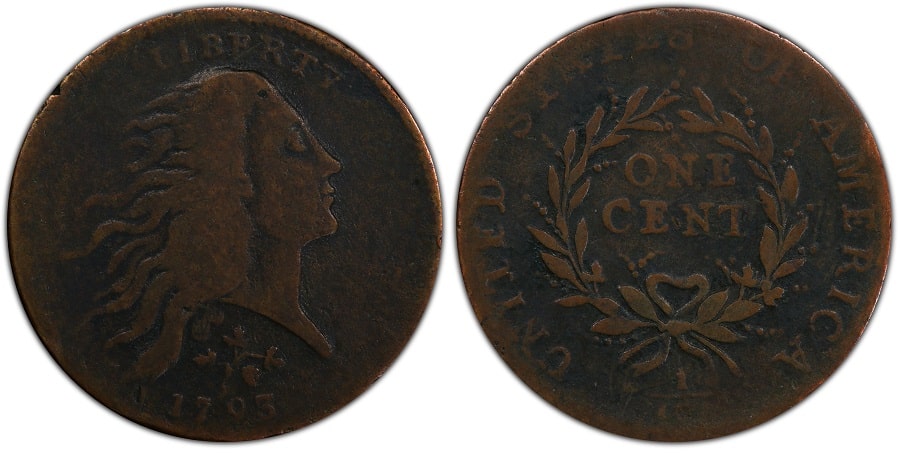 1793 Strawberry Leaf Cent