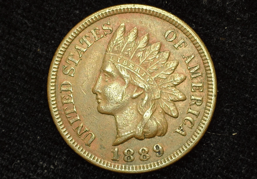 1889 Indian Head Penny