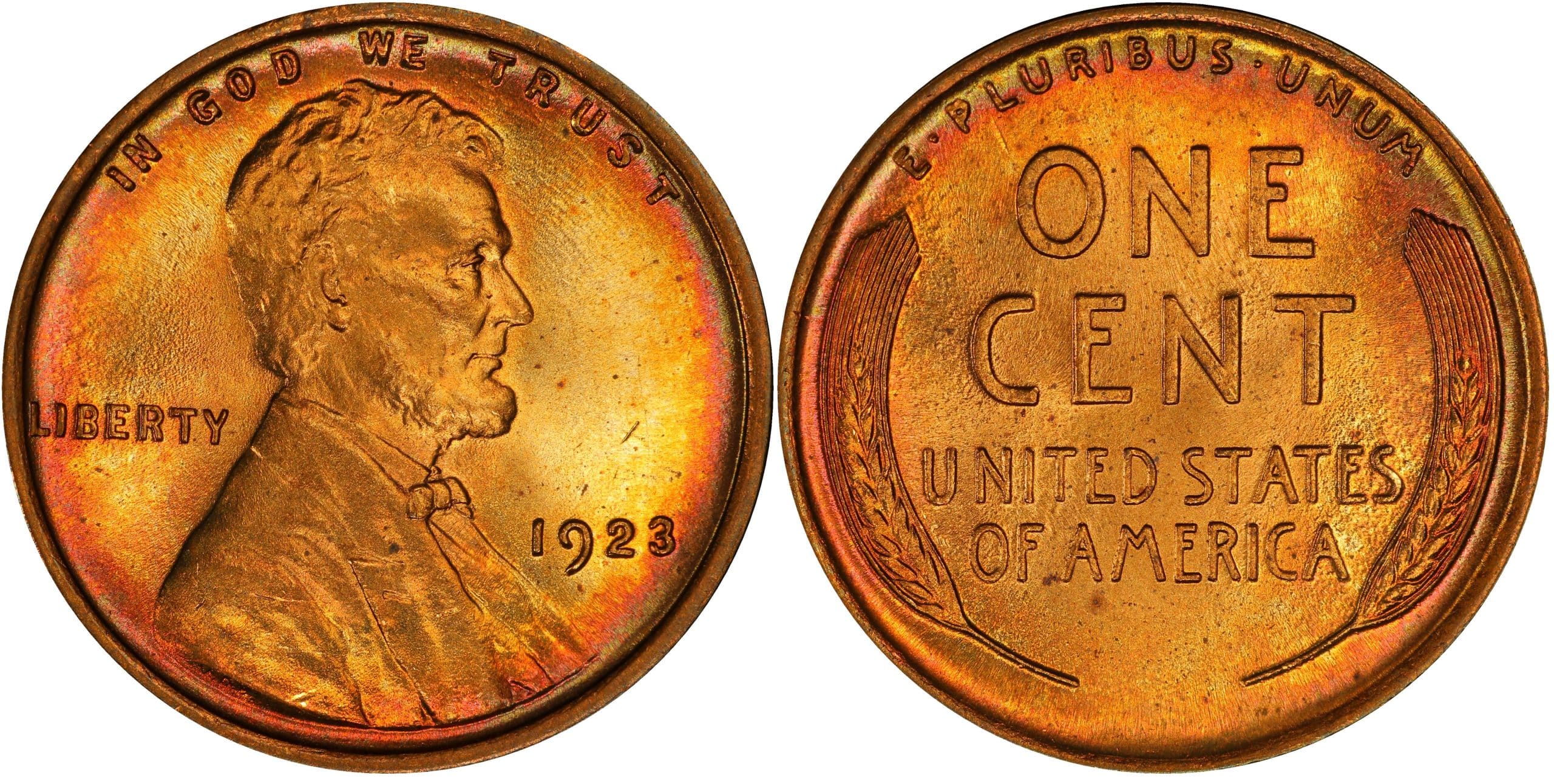 1923 Lincoln Penny Grading