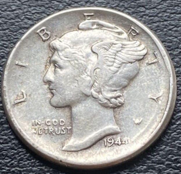 1944 Dime Error Coins