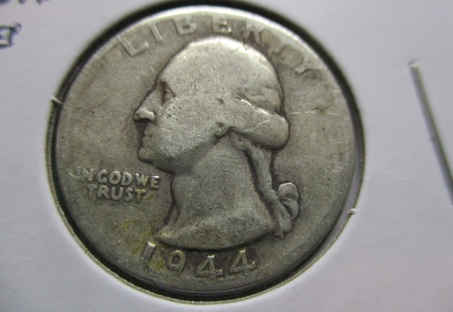 1944 Silver Quarters Errors