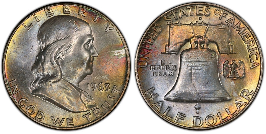 1963 Half-dollar Features