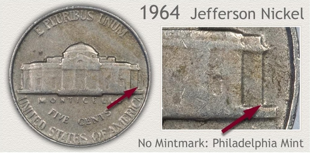 1964 Nickel Error Coins
