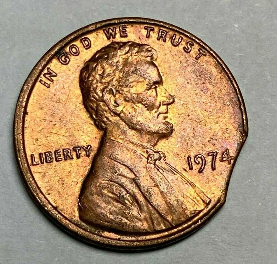 1974 Penny Errors