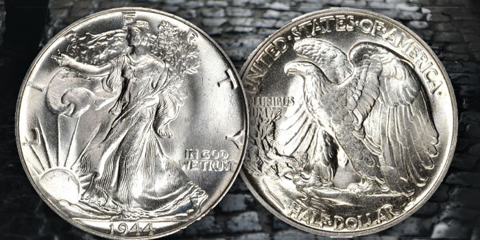 Determining The Grade And Value Of A 1944 Half Dollar