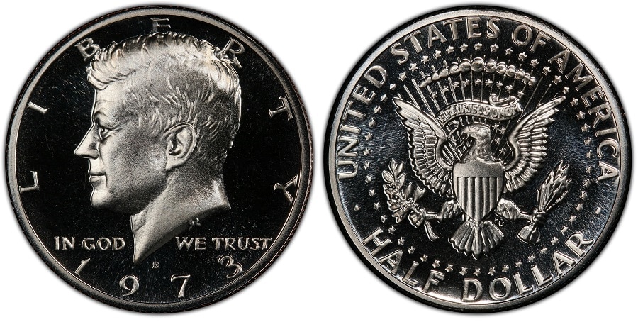 Features of the 1973 Half Dollar
