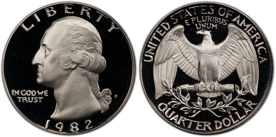 Features of  the 1982 Quarter