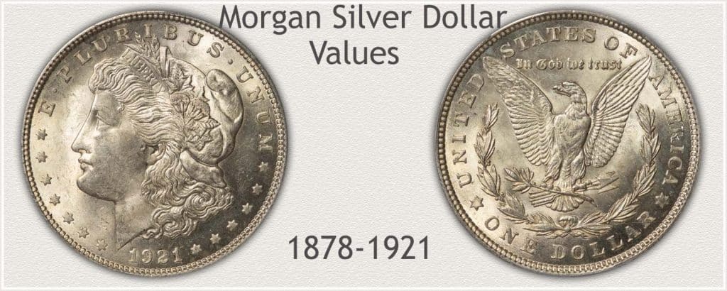 Morgan Silver Dollar Year Of The Mint