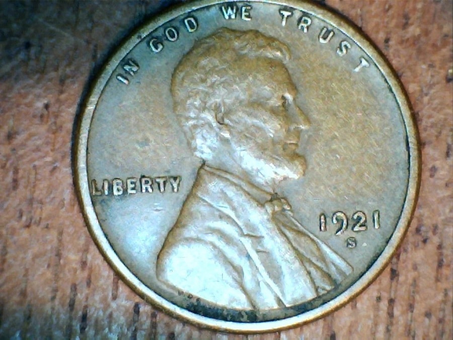 What is the Actual 1921 Penny Value