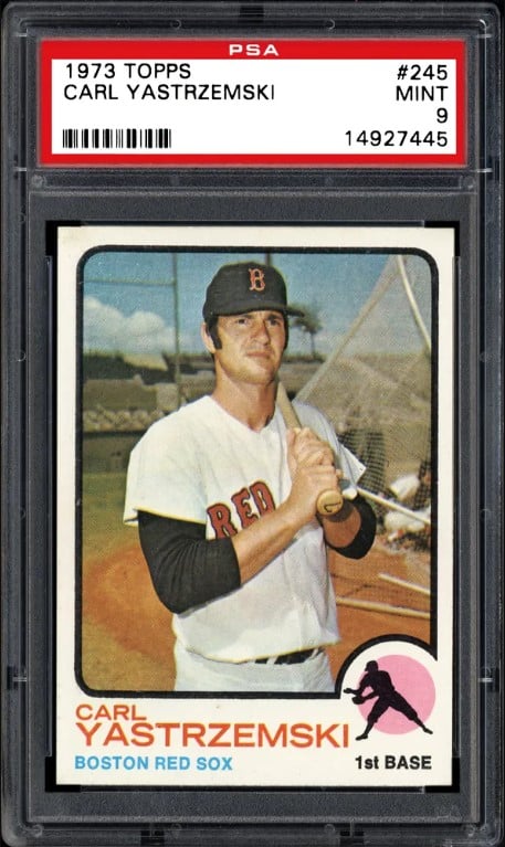 1973 Topps #245 Carl Yastrzemski