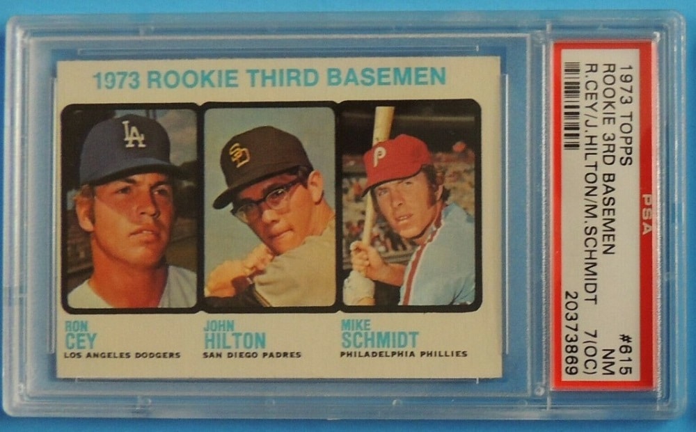 1973 Topps #615 Mike Schmidt Rookie Card