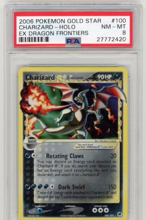 Charizard Gold Star Ex Dragon Frontiers