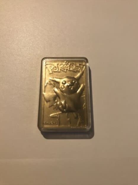 Nintendo Limited Edition 23K Gold Plated Card