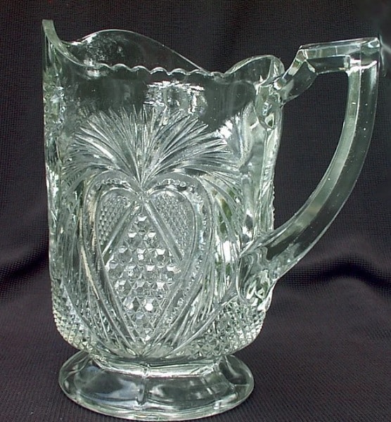 Pressed Glass Pitcher