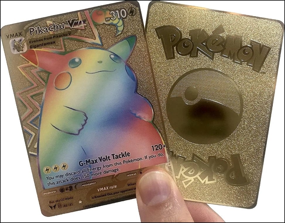 Rarity of Gold Pokémon Cards