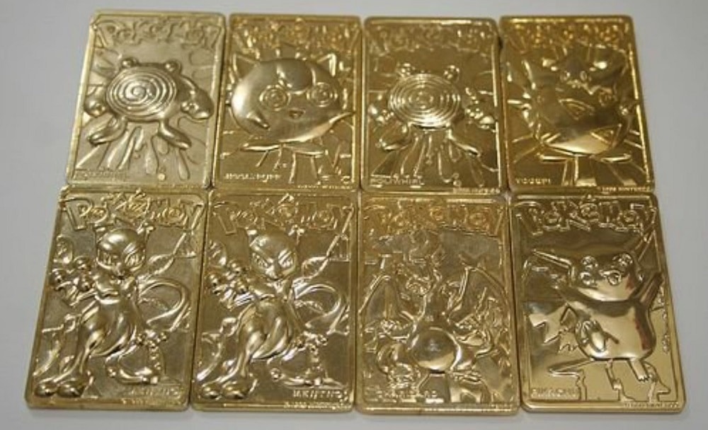 The Gold Plated Pokémon Cards Worth Any Money