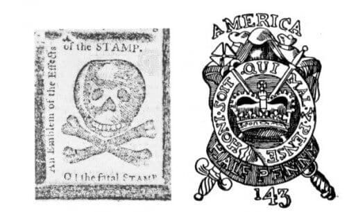 Almanac Stamp of 1765 or 1766