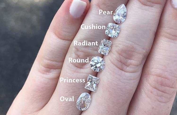 Prices of 1-carat Diamonds with Different Shapes
